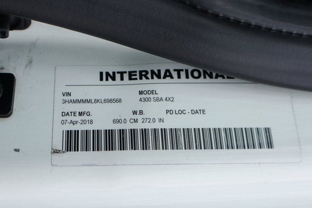 2019 International 4000 Series 4300