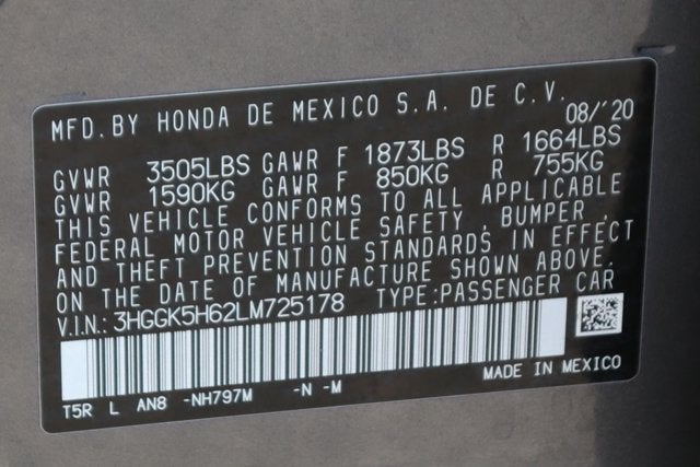 2020 Honda Fit Sport
