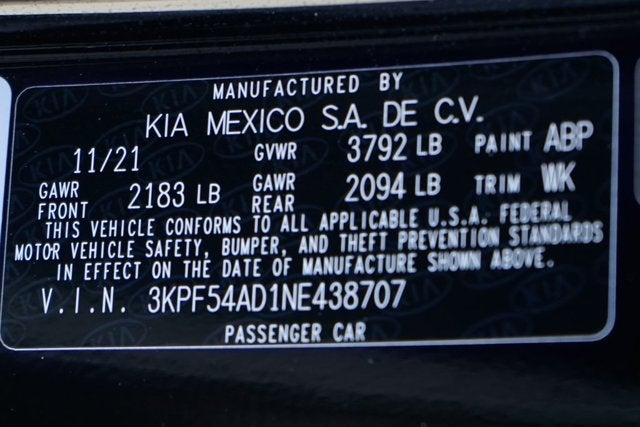 2022 Kia Forte GT-Line