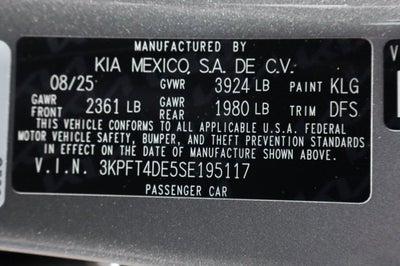 2025 Kia K4 LXS