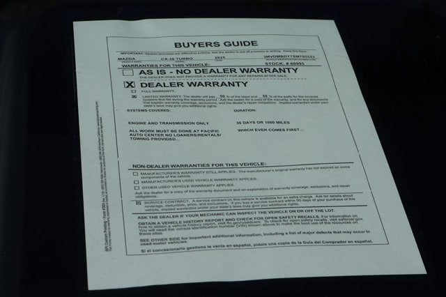 2025 Mazda Mazda CX-30 2.5 Turbo Premium Package