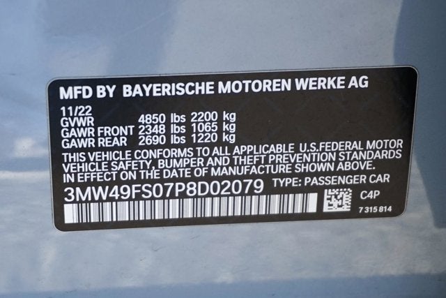 2023 BMW 3 Series M340i