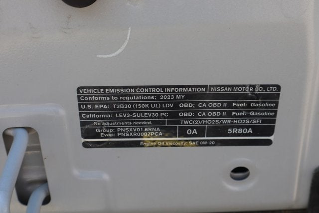 2023 Nissan Versa 1.6 S