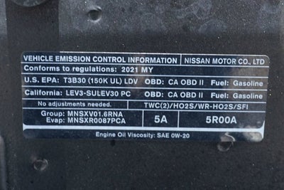 2021 Nissan Versa 1.6 SV