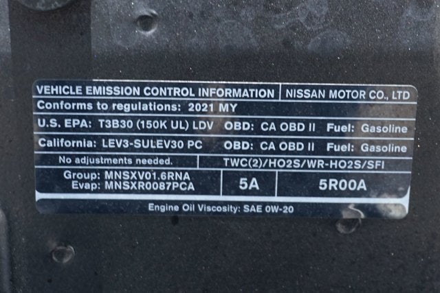 2021 Nissan Versa 1.6 SV