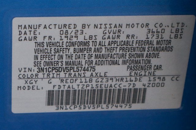 2023 Nissan Kicks SR