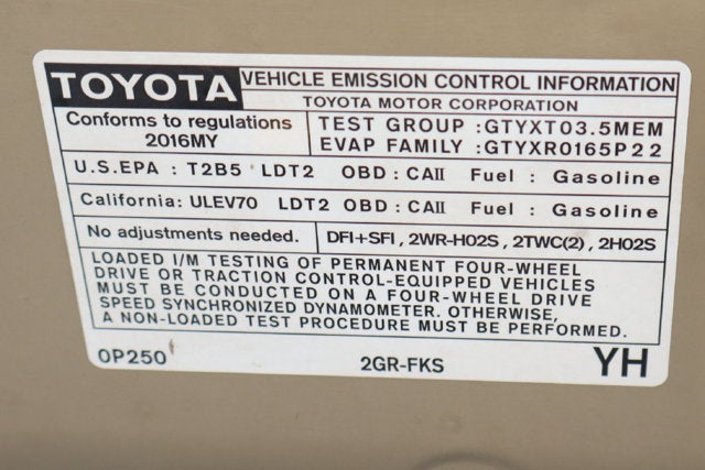 2016 Toyota Tacoma TRD Sport