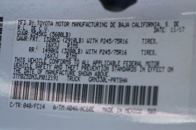 2018 Toyota Tacoma SR5