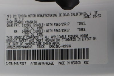 2023 Toyota Tacoma TRD Sport