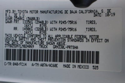 2020 Toyota Tacoma SR5