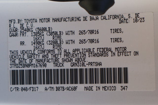 2023 Toyota Tacoma TRD Off-Road