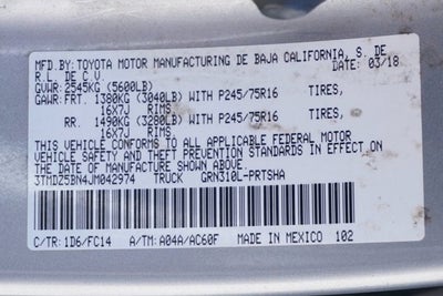 2018 Toyota Tacoma SR5