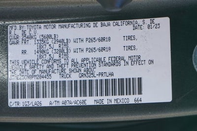 2023 Toyota Tacoma Limited