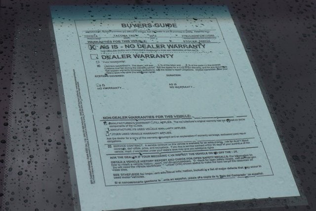 2012 Toyota Tacoma PreRunner