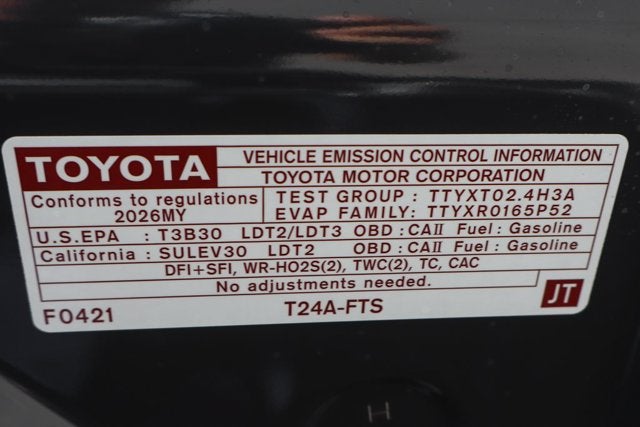 2026 Toyota Tacoma TRD Off-Road
