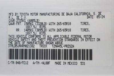 2024 Toyota Tacoma TRD Sport