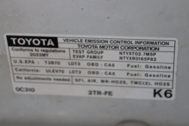 2022 Toyota Tacoma SR5