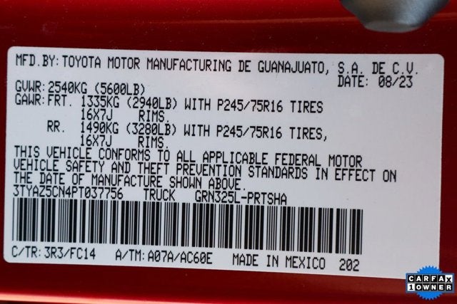 2023 Toyota Tacoma 2WD SR5