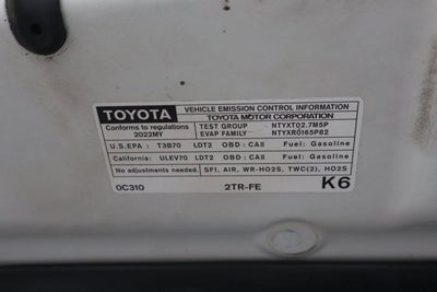 2022 Toyota Tacoma 2WD SR