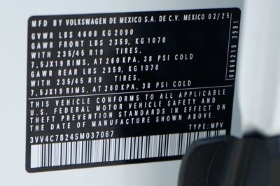 2025 Volkswagen Taos 1.5T SEL