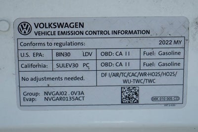 2022 Volkswagen Tiguan 2.0T SE R-Line Black