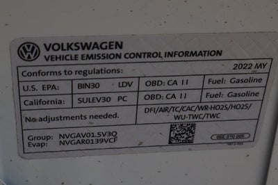 2022 Volkswagen Taos 1.5T SE