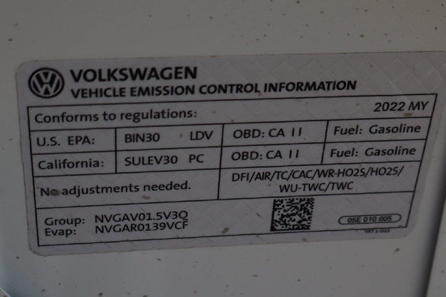 2022 Volkswagen Taos 1.5T SE