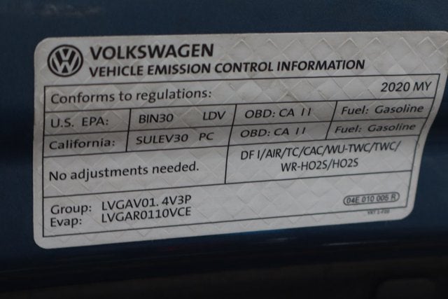 2020 Volkswagen Jetta 1.4T S