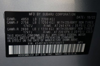 2023 Subaru Outback Premium