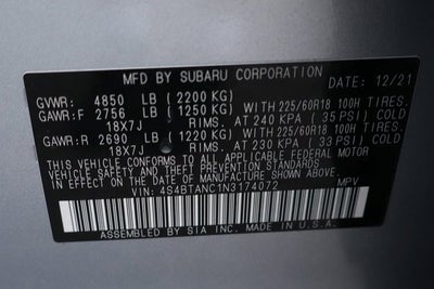 2022 Subaru Outback Limited