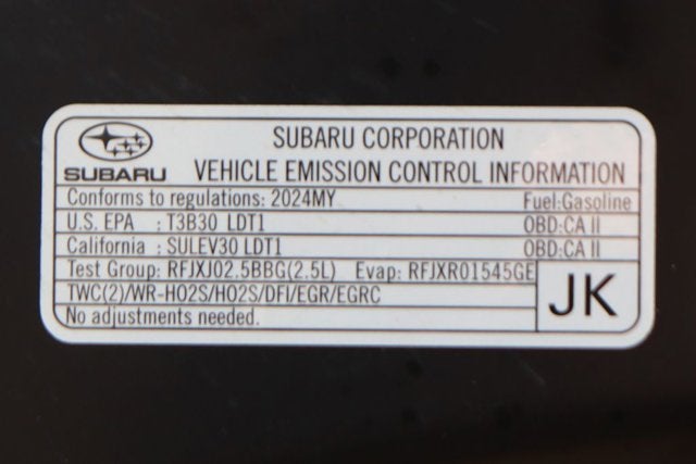 2024 Subaru Crosstrek Sport
