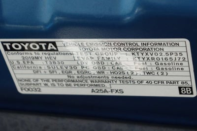 2019 Toyota Camry Hybrid LE