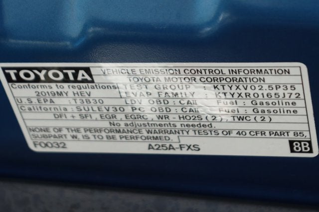 2019 Toyota Camry Hybrid LE