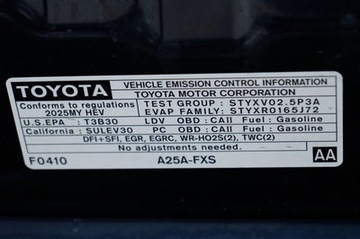 2025 Toyota Camry LE