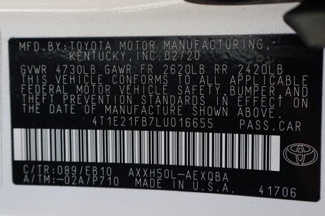 2020 Toyota Avalon Hybrid XSE