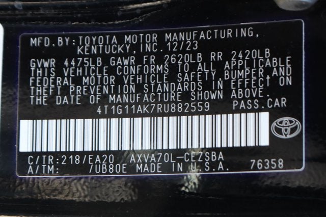 2024 Toyota Camry SE