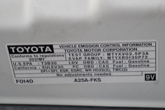 2021 Toyota Camry SE