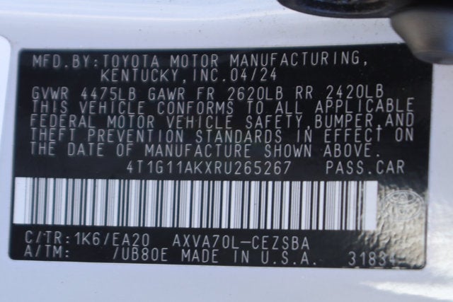 2024 Toyota Camry SE