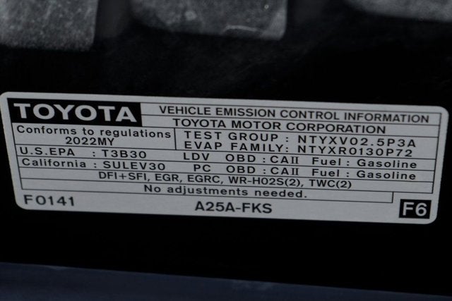 2022 Toyota Camry XSE