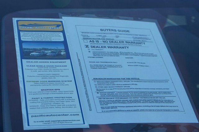 2022 Toyota Camry XSE