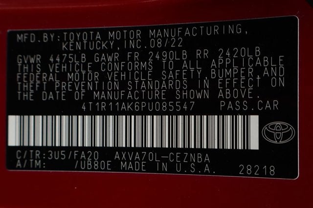 2023 Toyota Camry LE