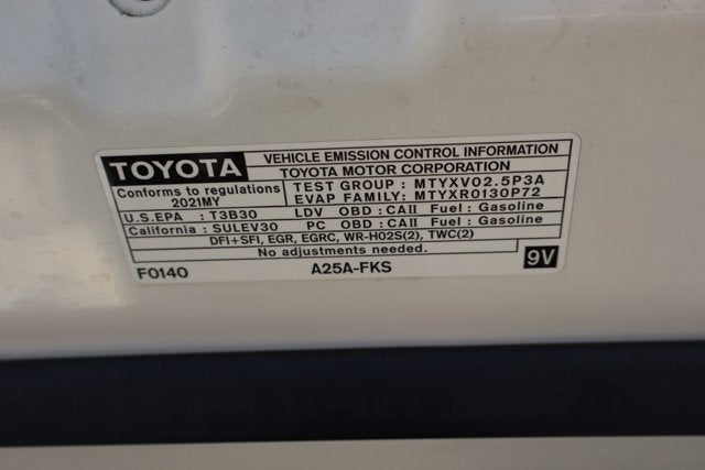 2021 Toyota Camry SE