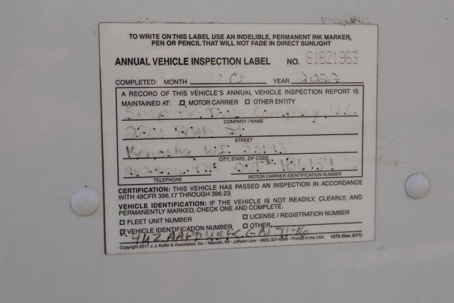 2015 Freightliner M-Line Walk-In Van