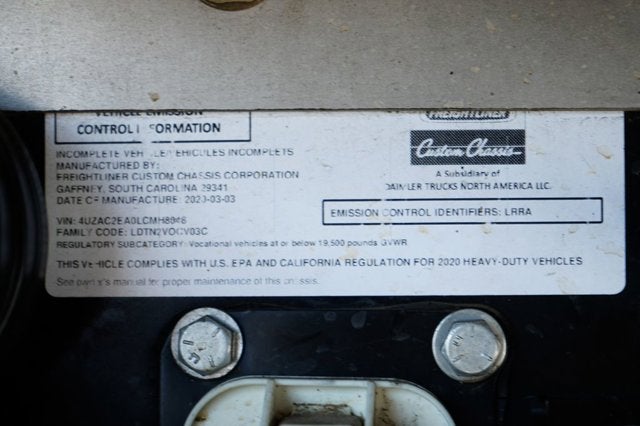 2020 Freightliner M-Line Walk-in Van