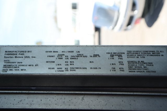 2020 Freightliner M Line Walk-In Van