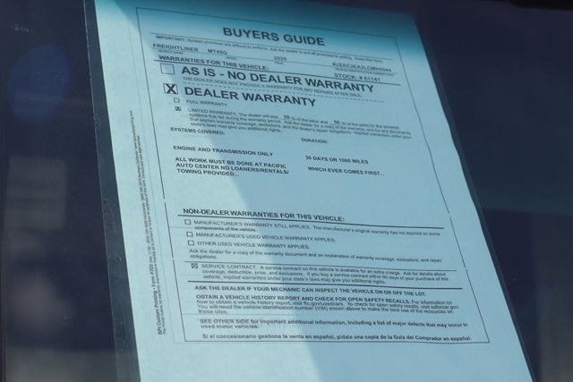 2020 Freightliner M-Line Walk-In Van Base