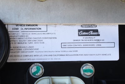 2020 Freightliner M Line Walk-In Van