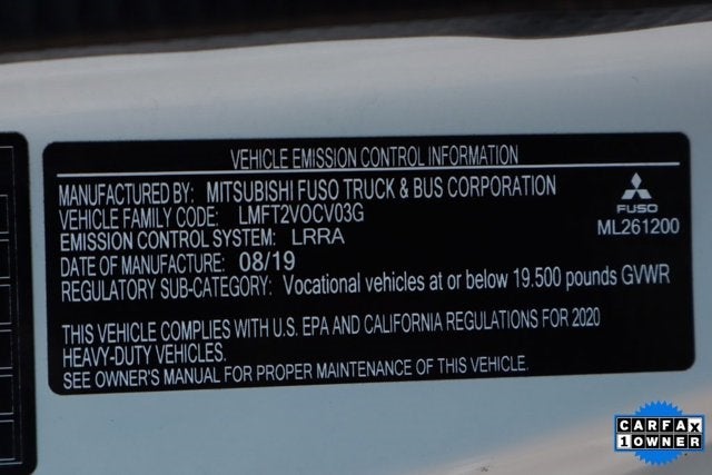 2020 Mitsubishi Fuso FEC72S