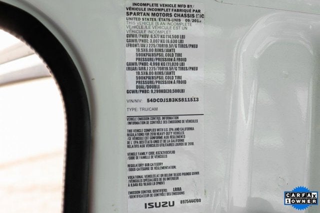 2019 Chevrolet 4500 LCF Base