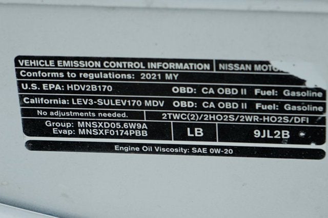 2021 Nissan NV Passenger SL